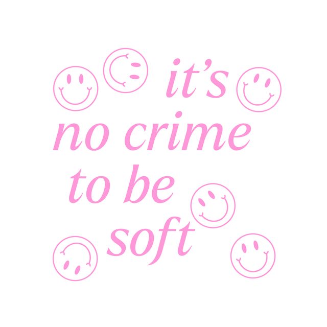 Kissen No Crime To Be Soft Candypink