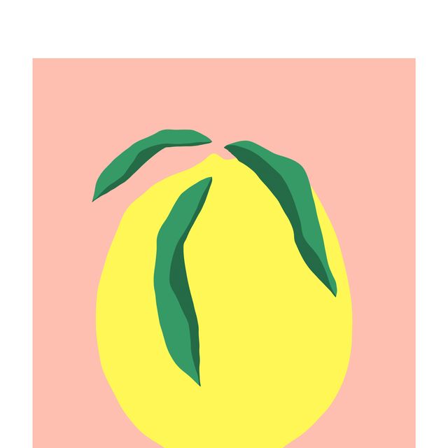 Textilposter Fruity Lemon