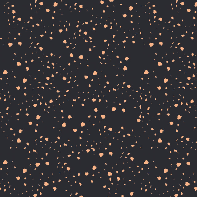 Tischset Dots Schwarz Zoom