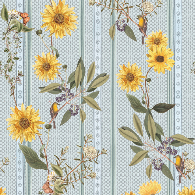 Textilposter Provence Sunflowers floral 3