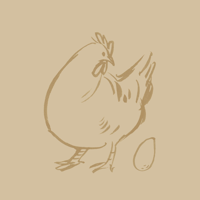 Geschirrtücher Huhn Trude Beige