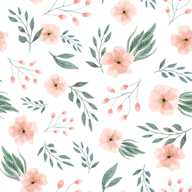 Textilposter Cherry Spring Blossoms