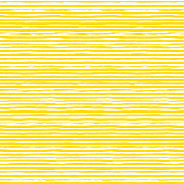 Kissen Tusche Streifen gelb weiß