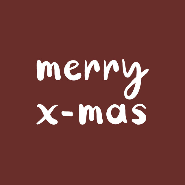 Geschirrtücher Merry Xmas brick red