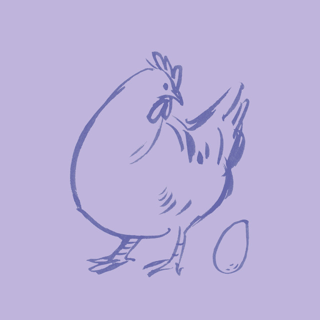 Servietten Huhn Trude Very Peri