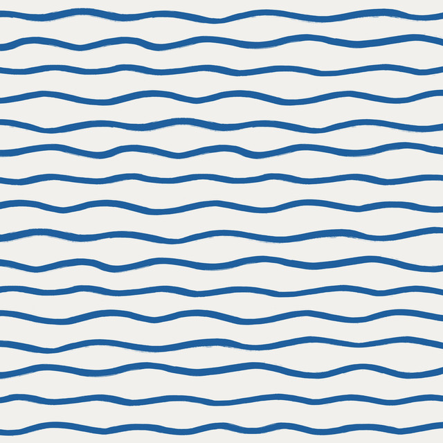Textilposter Streifenliebe Meeresrauschen 4