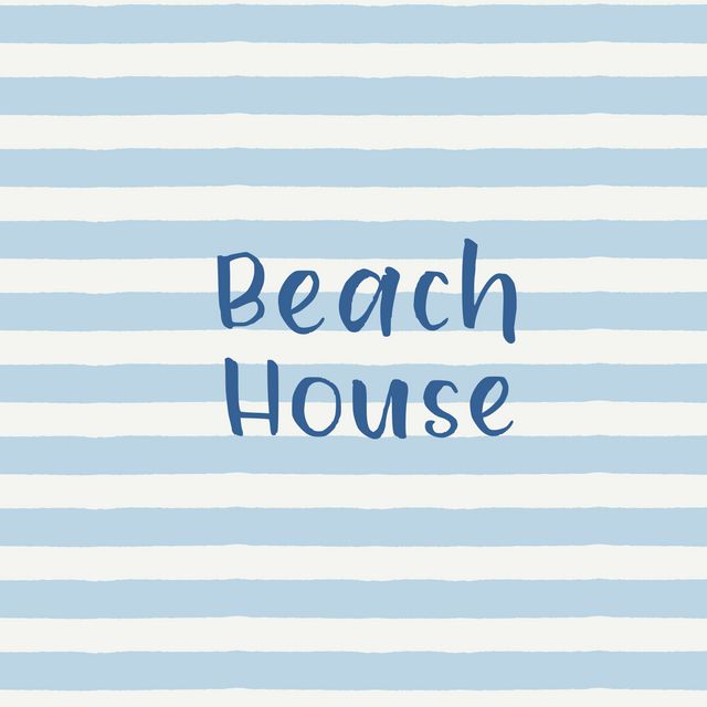 Servietten Beach House gestreift