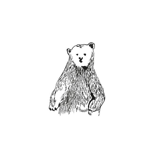 Kissen Woodland Bear