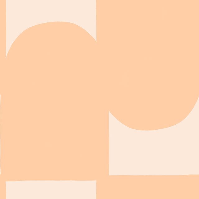 Kissen Kacheln Apricot