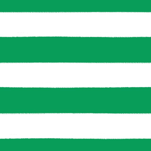 Bankauflage Streifen Weiß Grün