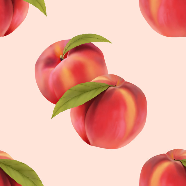 Tischset Peach