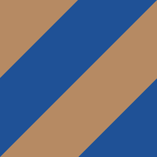 Kissen Diagonale Streifen Braun&Blau