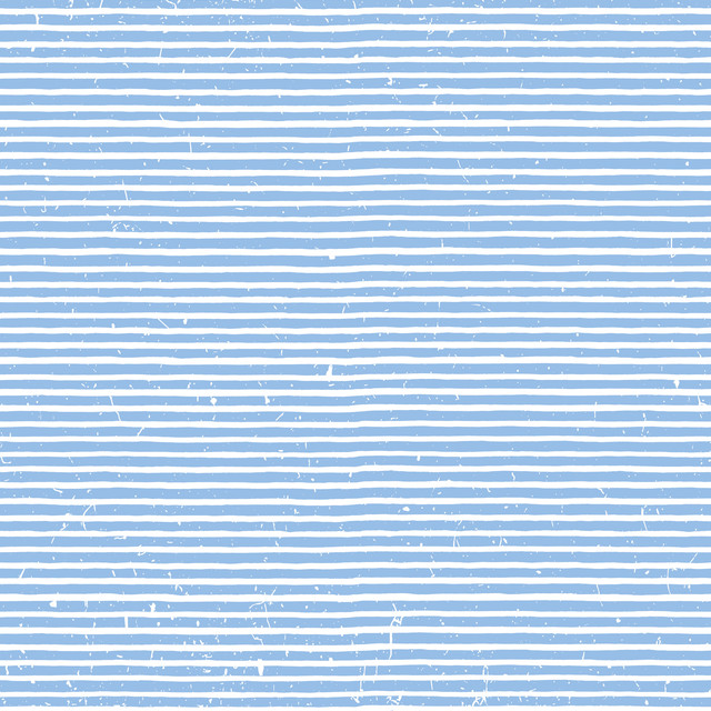 Meterware Mediterrane Blau Streifen