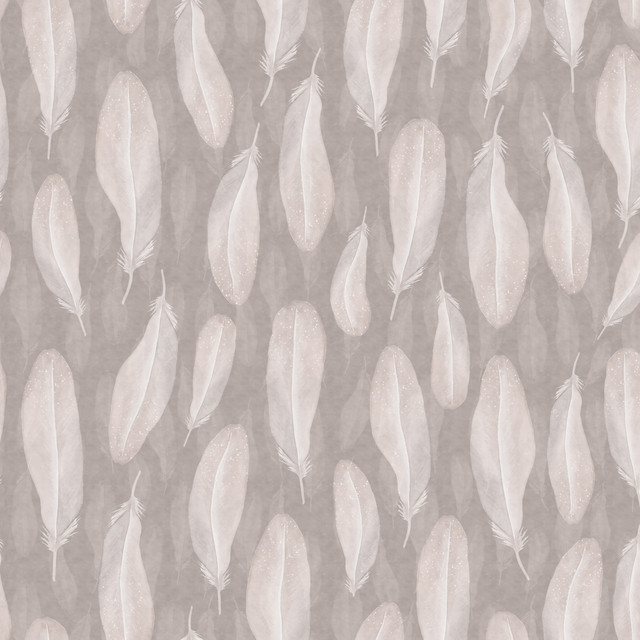 Kissen Beige boho federn feathers