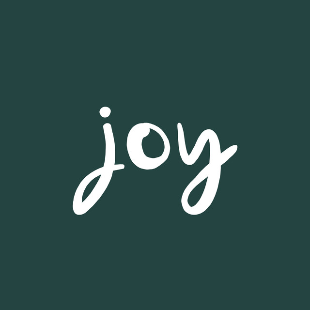 Textilposter Joy fir green