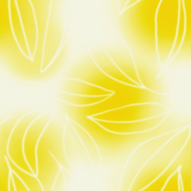 Kissen Soft Leaves Yellow