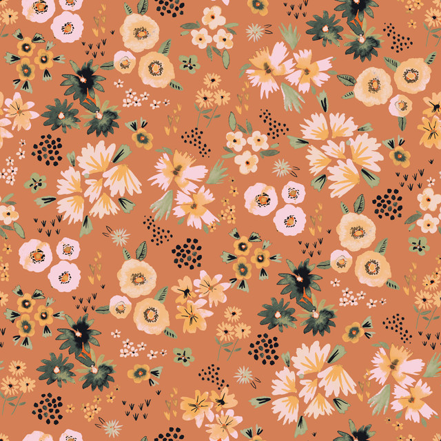Geschirrtücher Little Flowers Terracotta