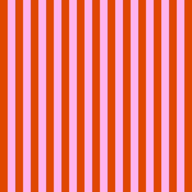 Meterware Blush Tangerine Stripes