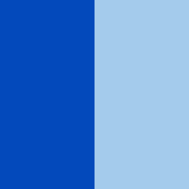 Tischset Colorblocking Blau