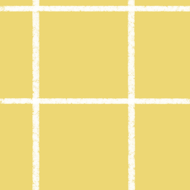 Kissen Grid Yellow