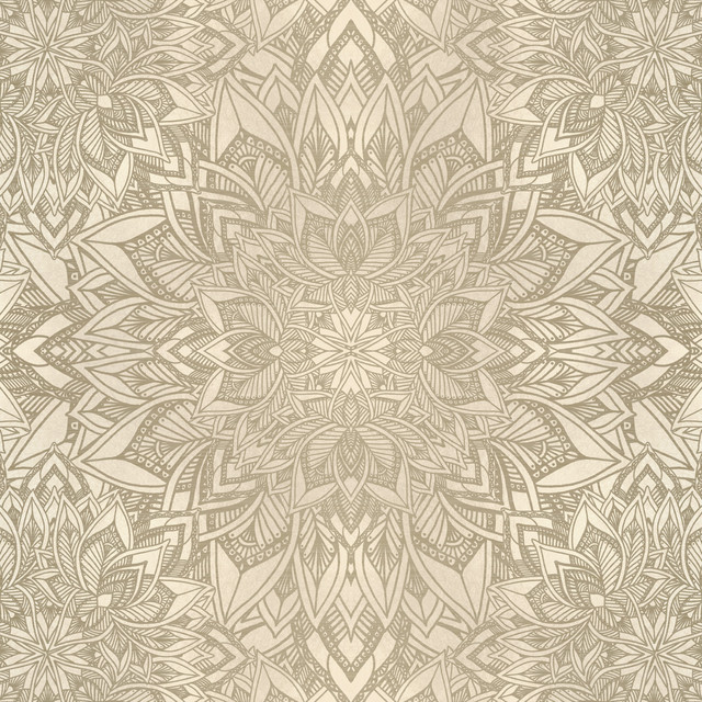Tischset Golden Art Deco Mandala 1