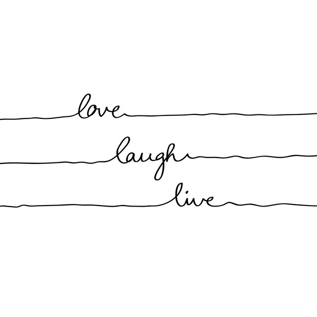 Geschirrtücher Love Laugh Live