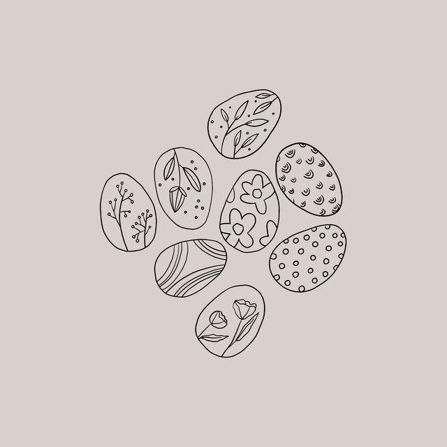 Kissen Spring Pattern