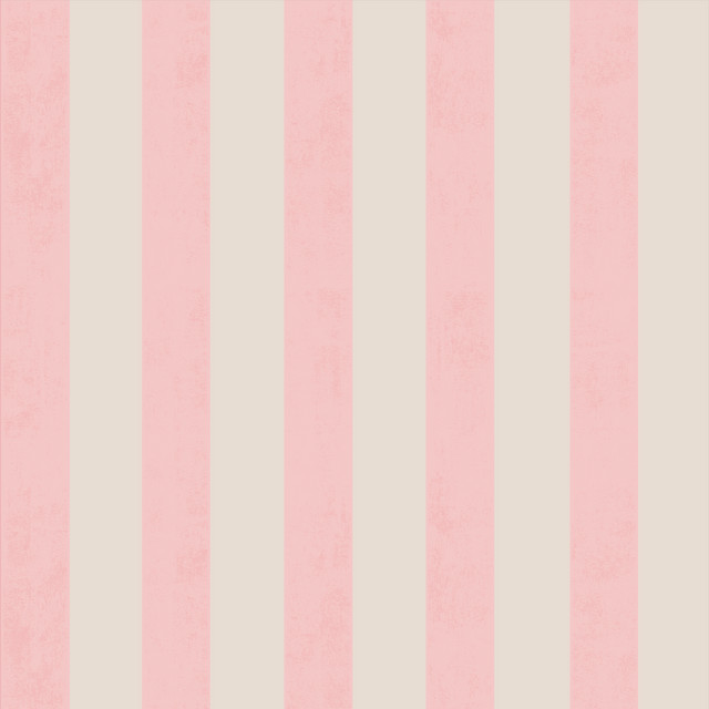 Bodenkissen Bold Stripes rosé creme