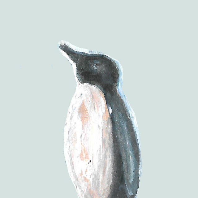 Bankauflage Pinguin