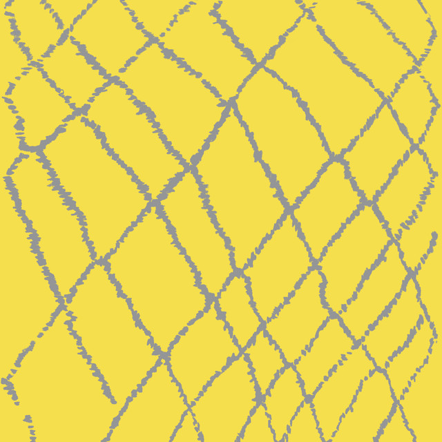 Kissen Le Berbère N°1 Jaune