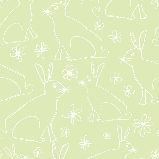 GeschirrtücherOne Line Rabbit Floral