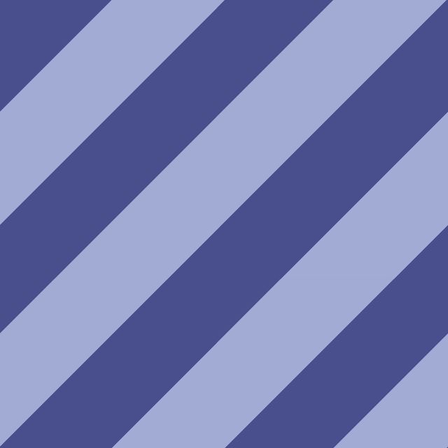 Bettwäsche Diagonal Stripes Blau