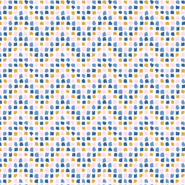 Kissen colourful zigzag ochre