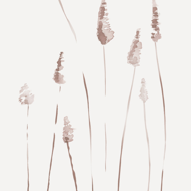 Textilposter Watercolor reeds