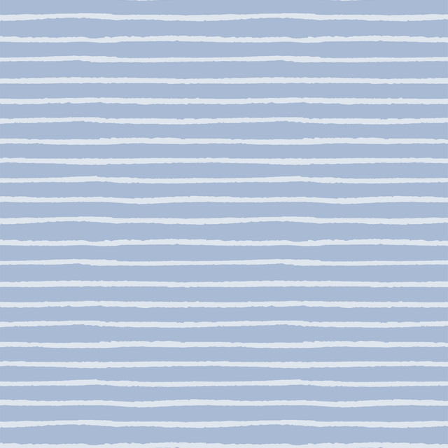 Flächenvorhang Stripes Streifen white on blue