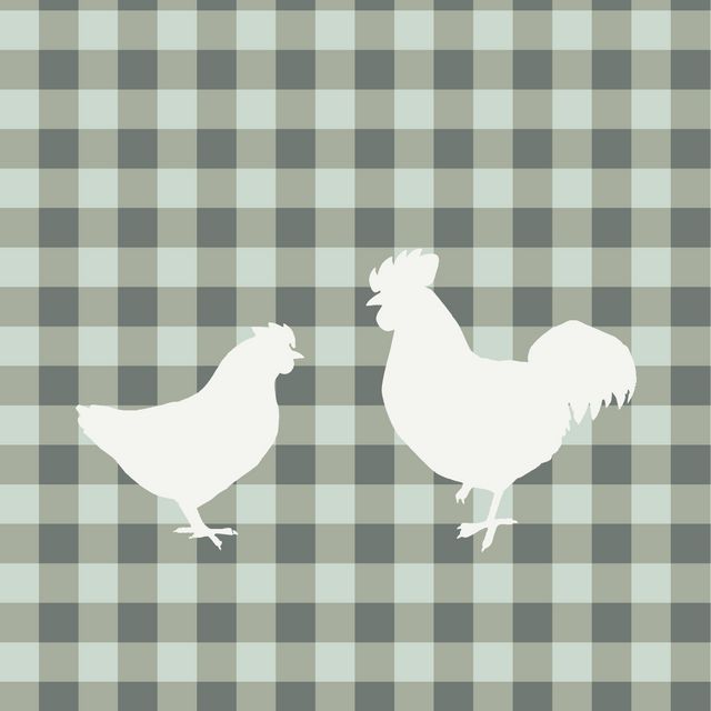 Geschirrtücher Hahn und Henne