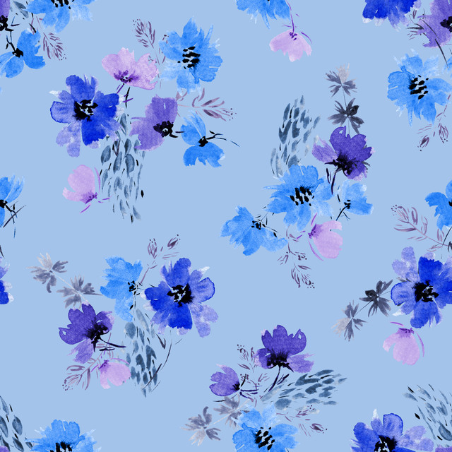 Textilposter Blue Dream