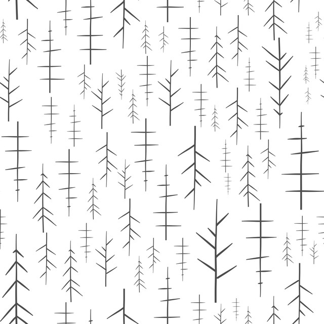 Kissen Abstract Wood
