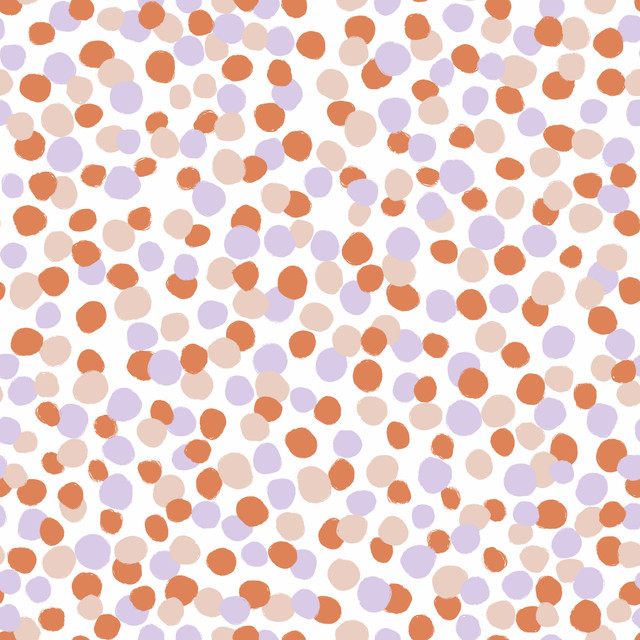 Sitzkissen Lilac Happy Dots