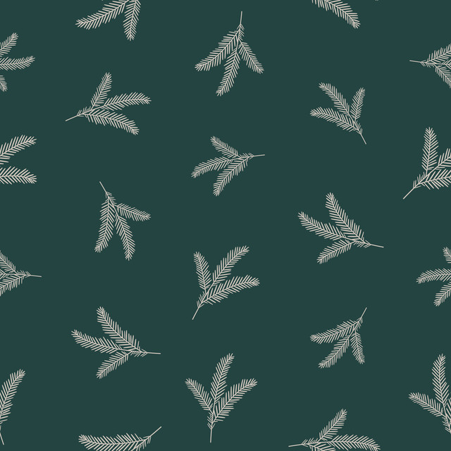 Sitzkissen Fir Branches fir green