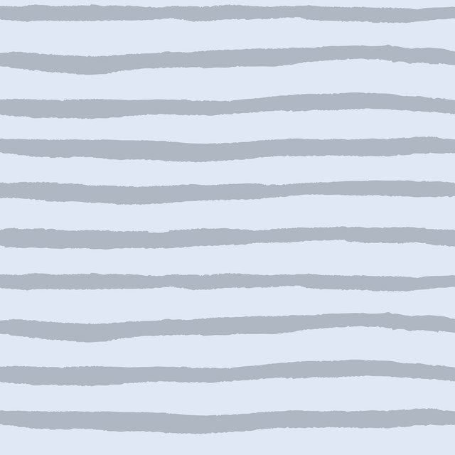 Dekovorhang Streifen Grau Horizontal