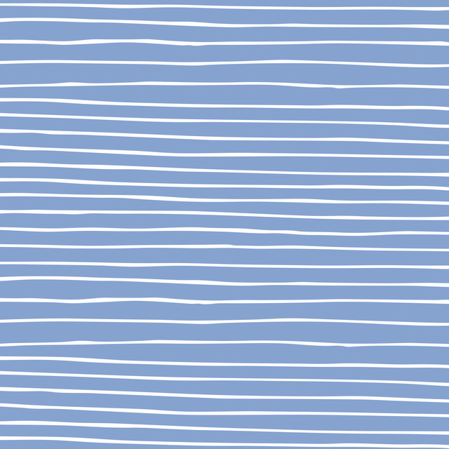 Flächenvorhang Streifen Klein Blau Weiss