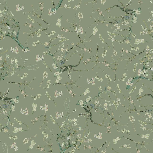 Kissen Vincent Van Gogh-Mandelblüten1