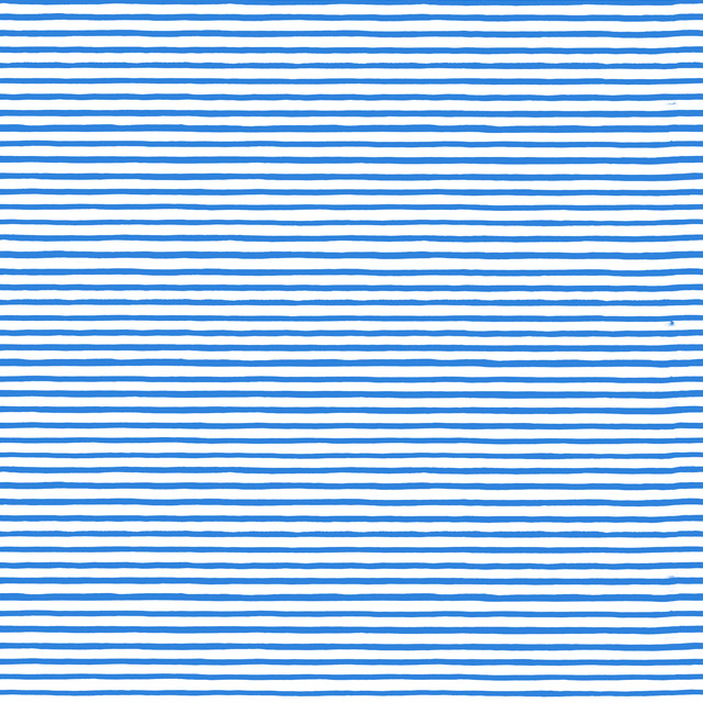 Kissen Marker Geometric Stripes blue