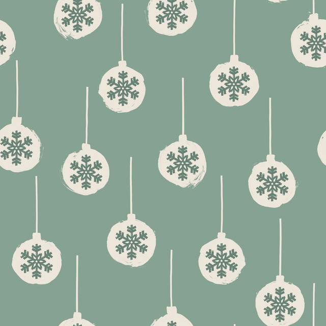 Tischdecke Winterzauber Weihnachtskugel 4