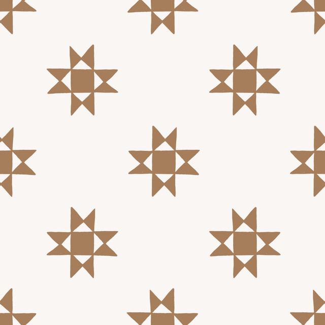 Tischdecke Paper Star brown