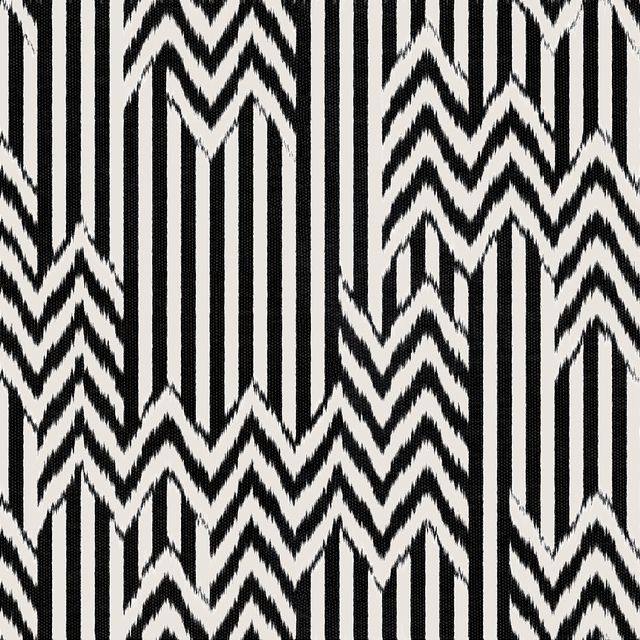 Tischläufer Ikat Stripes Zigzag