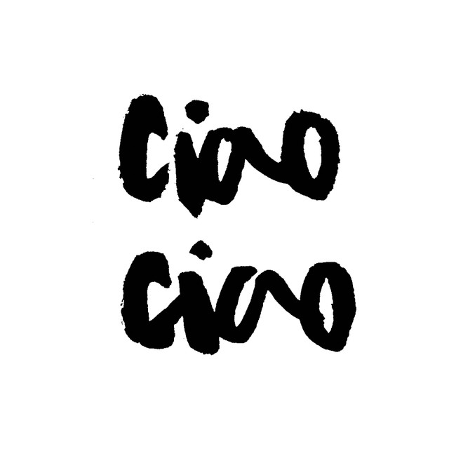 Tischset Ciao Ciao Lettering