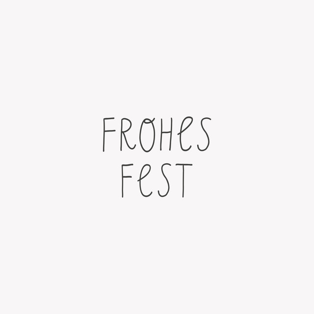 Tischdecke Frohes Fest