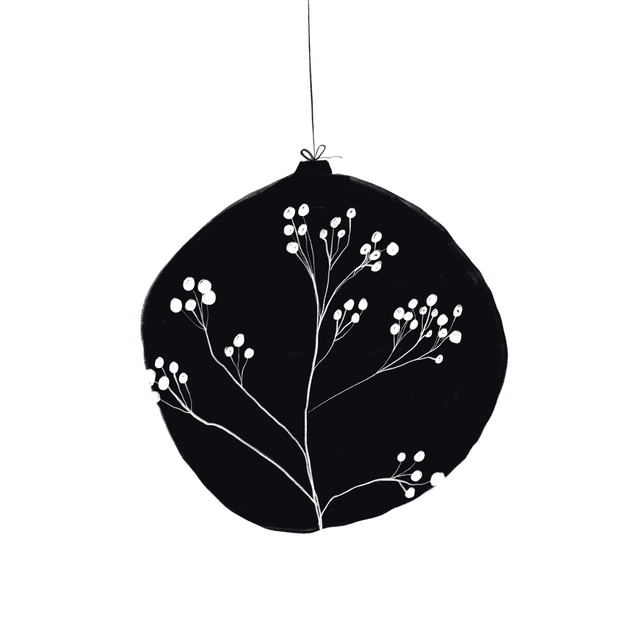 Kissen Christbaumkugel Beeren